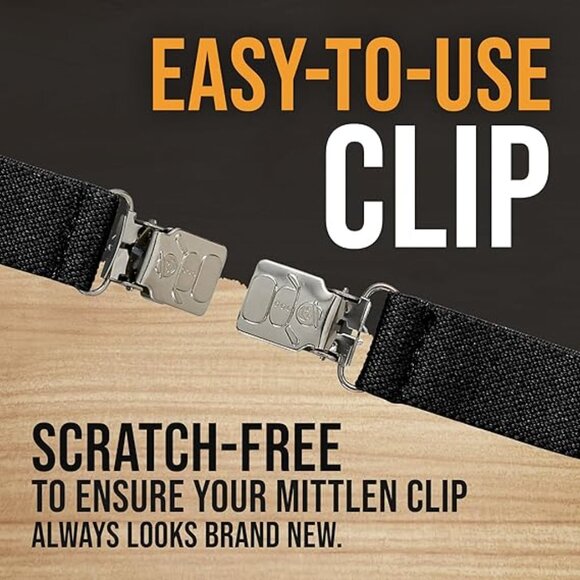 Hold’Em Mitten Glove Clips for Toddler & Kids Extra Tight Grip - Peach - Picture 6 of 6